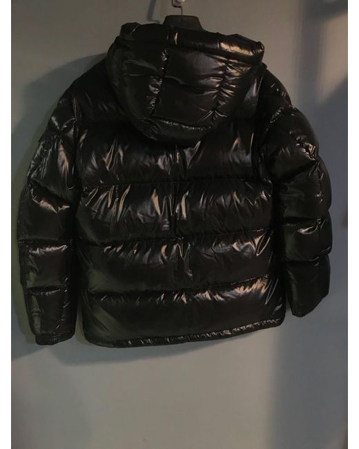 Moncler Black Ecrins Padded Zip-Up Jacket for men