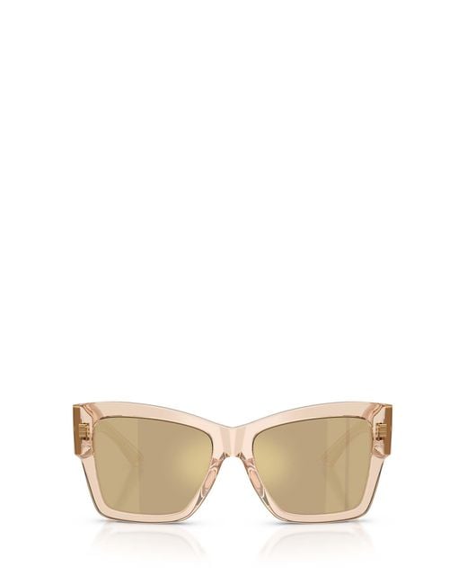Dolce & Gabbana Natural Eyewear Square Frame Sunglasses