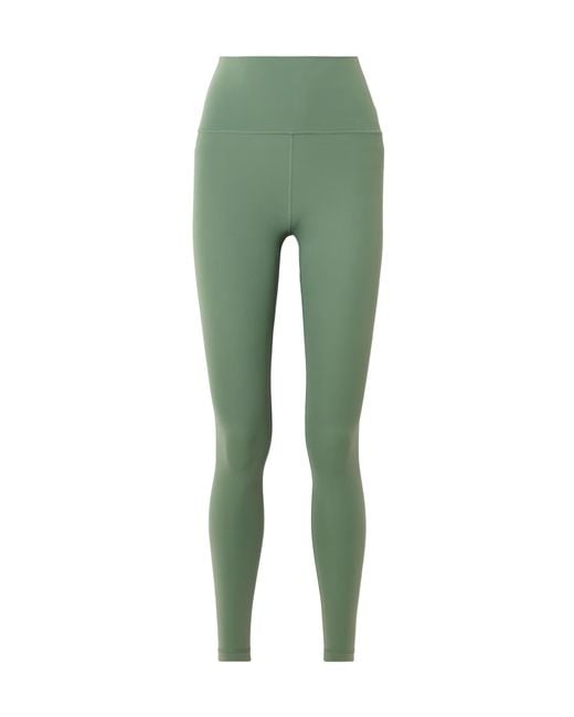 lululemon athletica Green High Waist Leggings
