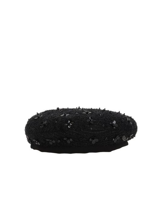 Maison Michel Black Irma Hat
