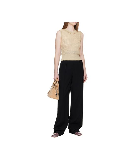 Maison Margiela Brown Tabi Slingback Sandals