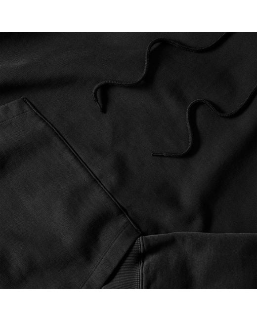 424 Black Pullover Hoodie for men