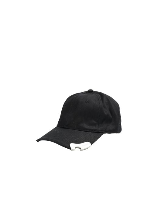 Vetements Black Logo-Embroidered Cotton Cap for men
