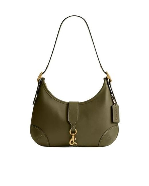 COACH Women's Green Hamptons Hobo Bag