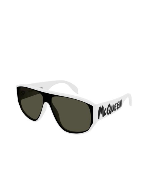 McQueen Multicolor Eyewear Mask Frame Sunglasses for men