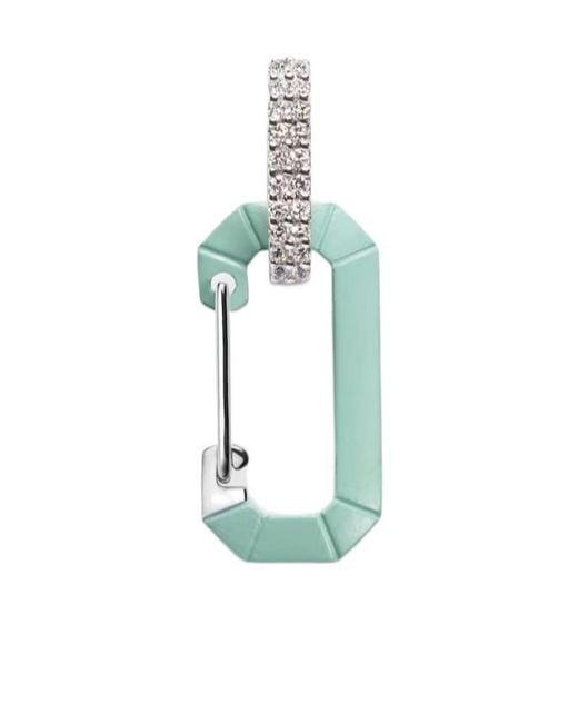 Eera Blue Chiara Small 18Kt Single Earring With Diamonds