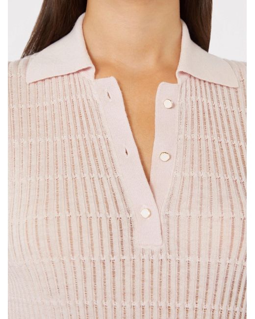Max Mara White Studio Gallo Knitted Polo Shirt