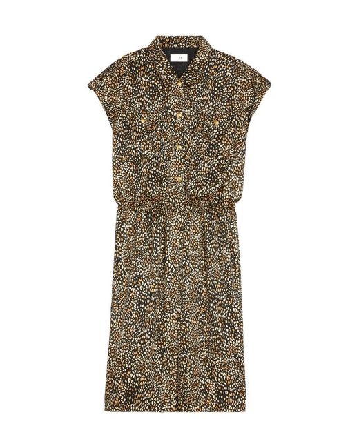 Céline Green Shirt Dress