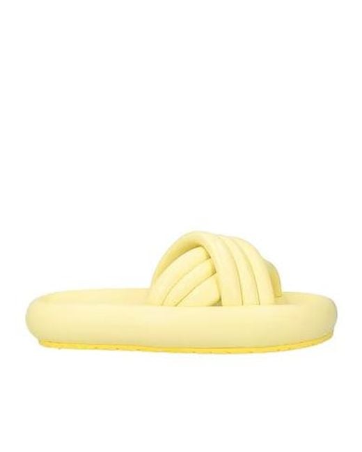 Isabel Marant Yellow Solid Colour Sandals