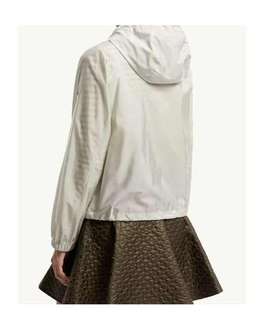 Moncler Gray Coquelicot Hooded Jacket