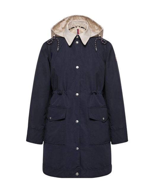 Moncler Blue Begonia Parka