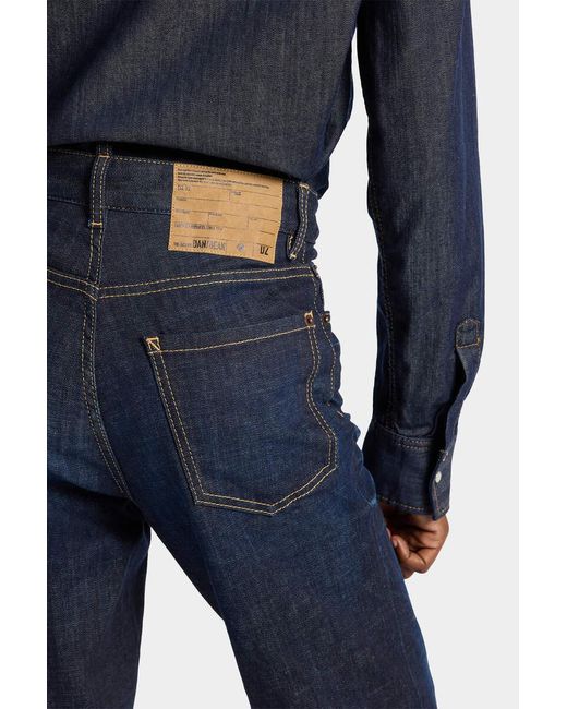 DSquared² Blue Dark Urban Boston Jeans