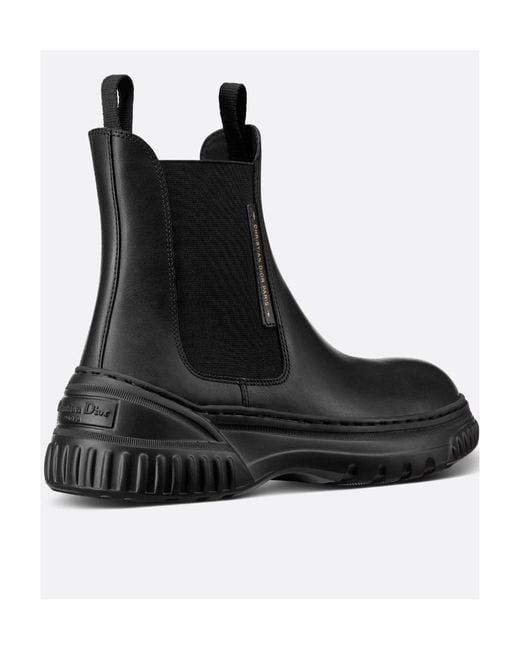 Dior Black D-Racer Ankle Boot