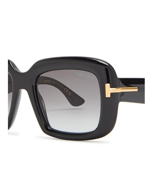 Tom Ford Multicolor Square-Frame Sunglasses