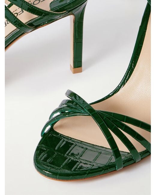 Tom Ford Green Angelica High-Heeled Sandals
