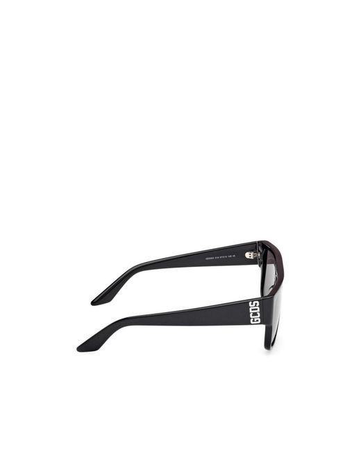 Gcds Gray Square-Frame Sunglasses for men