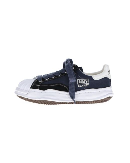 Maison Mihara Yasuhiro Blue Blakey Platform Low-Top Sneakers for men
