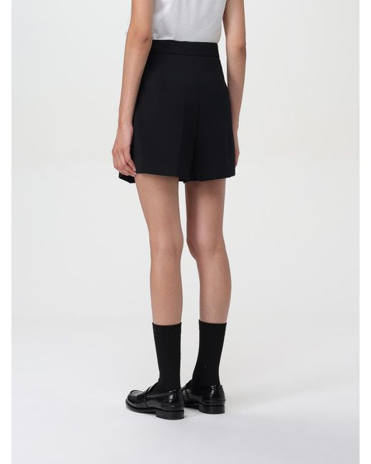 Max Mara Black Giugno Pleat Detailed Shorts