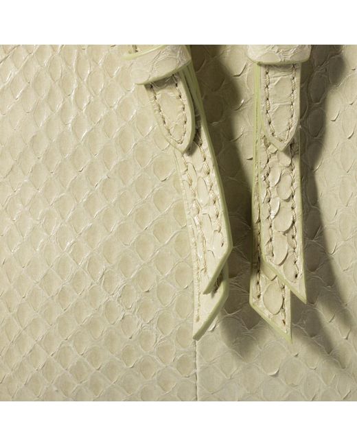 Miu Miu Natural Caprice Ayers Leather Clutch
