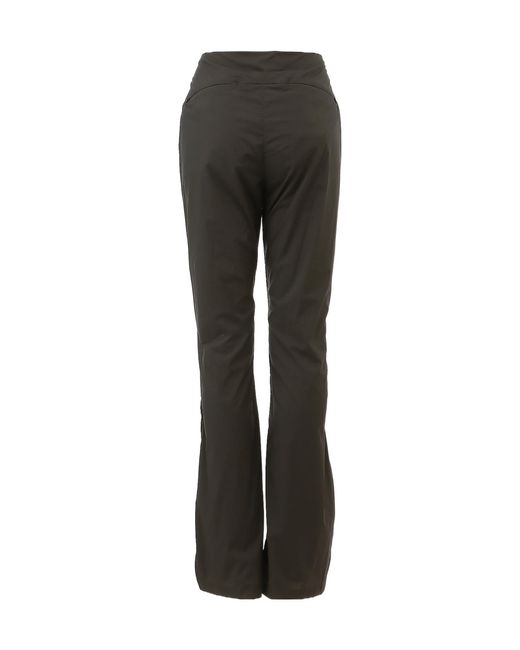 Amomento Black Side Slit Trousers