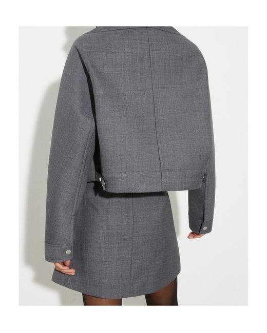 MAX&Co. Blue Long Sleeve Jacket