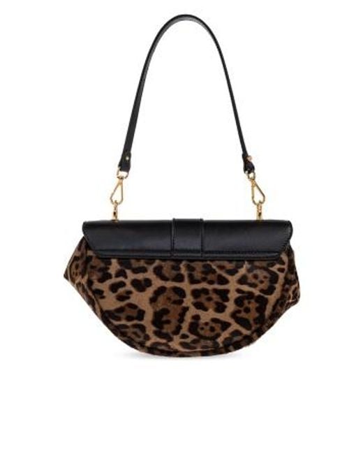Versace Black Virtus Shoulder Bag