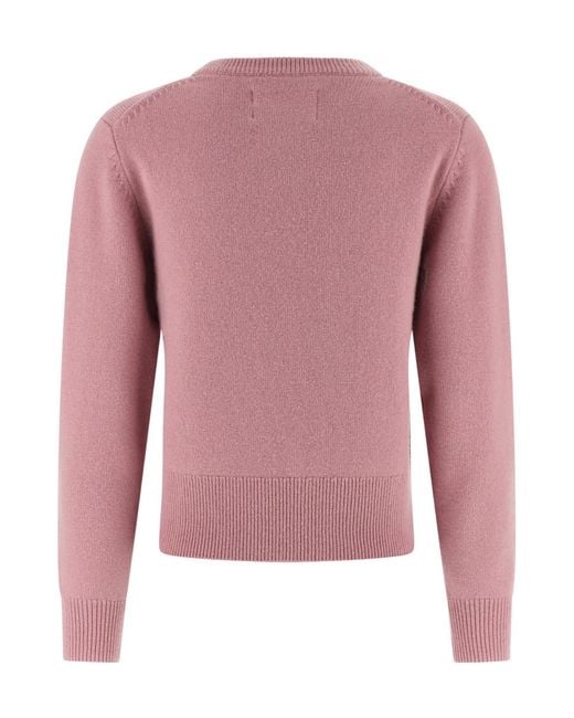 Extreme Cashmere Pink No. 430 Jeanne Crew Neck Sweater