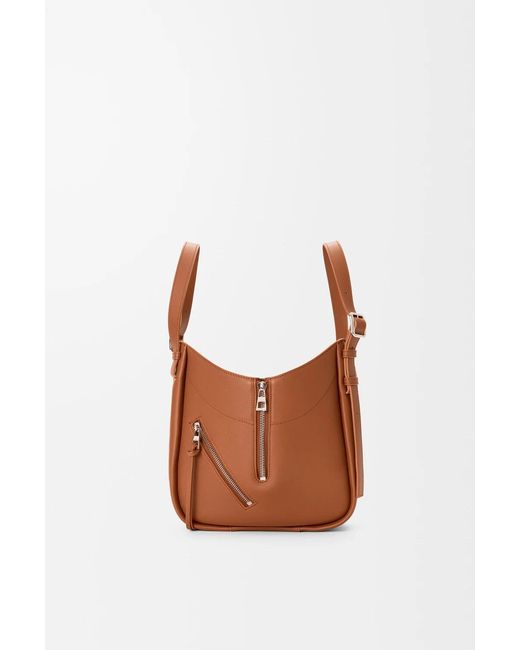 Loewe Brown Hammock Flip Bag