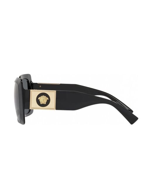 Versace Multicolor Medusa Square-Frame Sunglasses