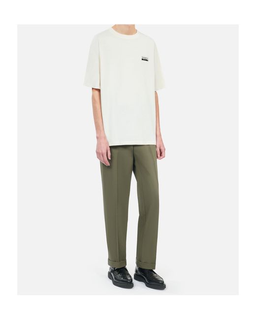 The Kooples White Short-Sleeved T-Shirt for men