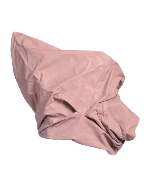 Rick Owens Pink Plain Colour Top