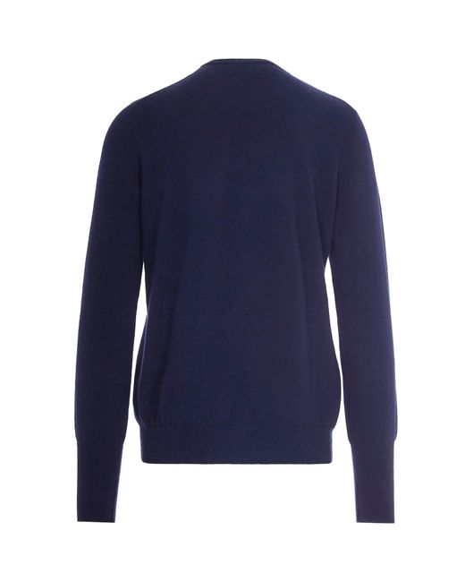 Ballantyne Blue Crew-Neck Long Sleeved Jumper for men