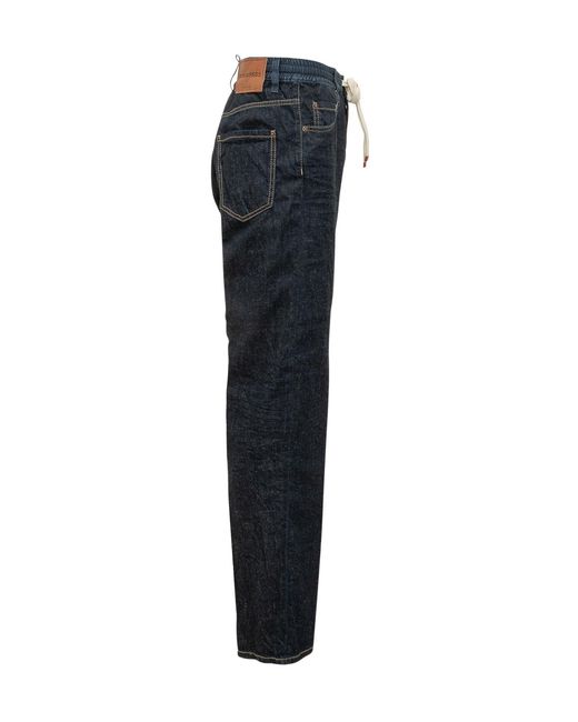 DSquared² Blue Drawstring Pants for men