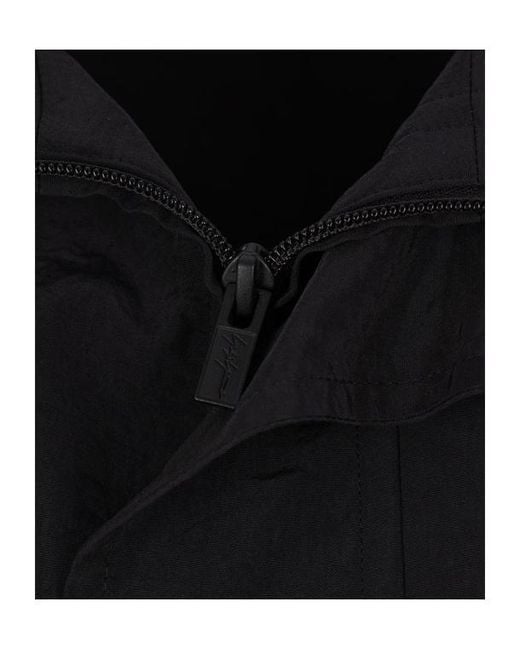Yohji Yamamoto Black Hooded Zip Coat