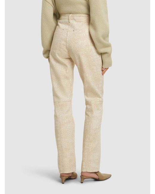 Jacquemus Natural Le De-N?Mes Norma Straight Jeans