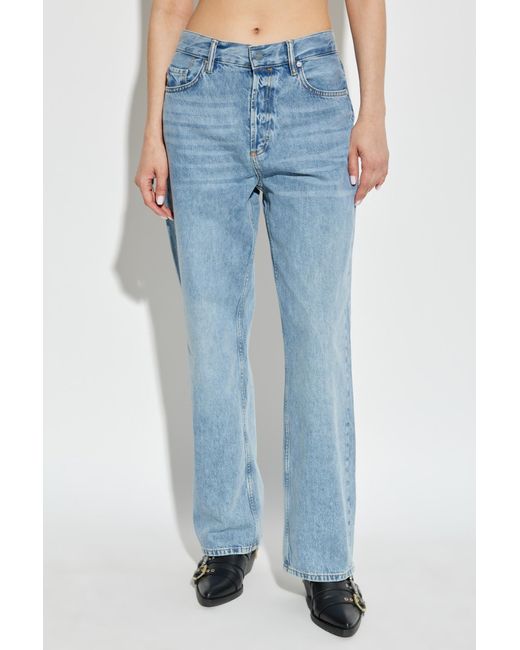 AllSaints Blue Brooklyn Jeans