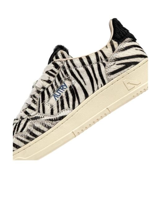 Autry White Medalist Easeknit Sneakers