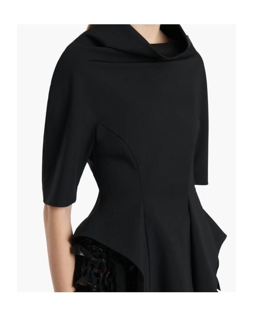 Khaite Black Pippa Top