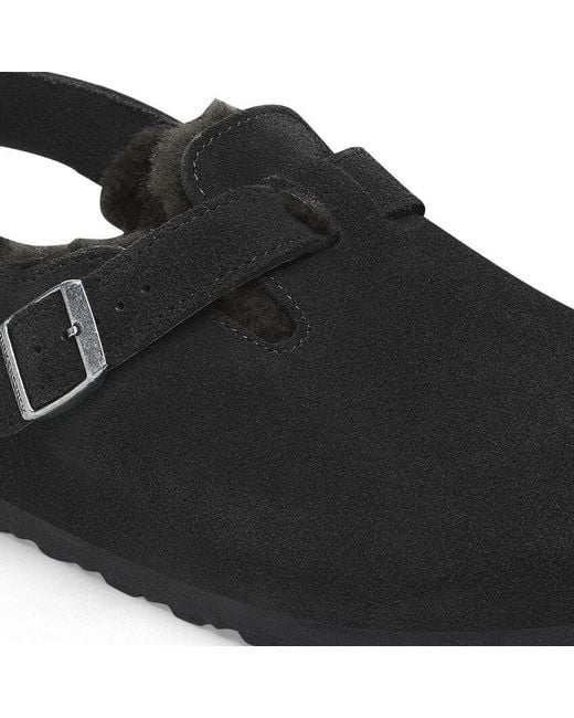 Birkenstock Black Tokio Buckle Detailed Slip-On Slippers for men