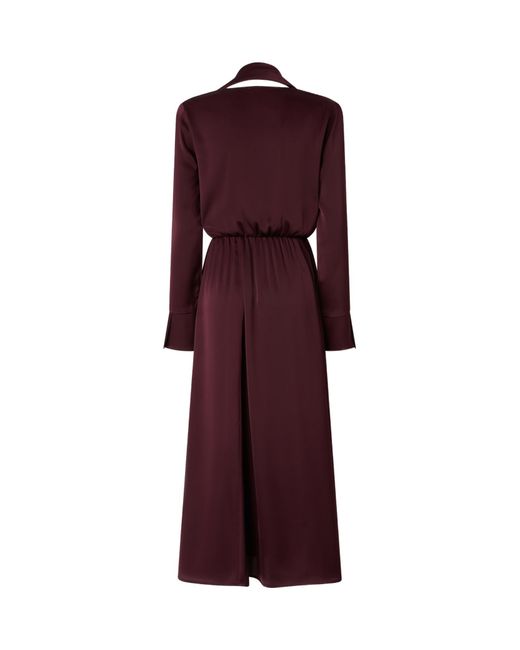 Pinko Red Sash Long Dress