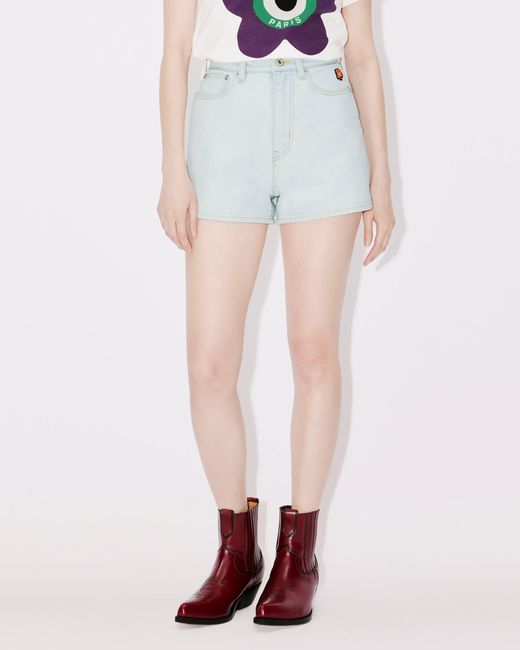 KENZO Blue Denim Shorts