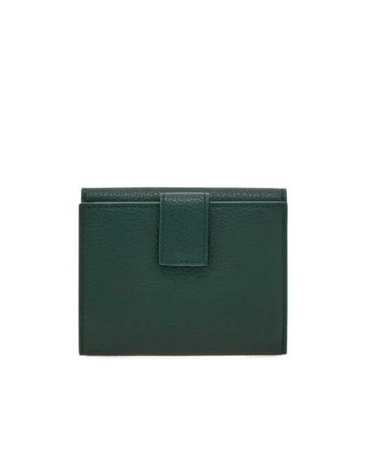 Ferragamo Green Ferragamo Gancini Compact Wallet