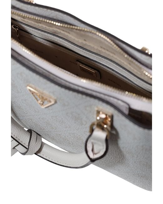 Guess White Double-Handled Shoulder Bag