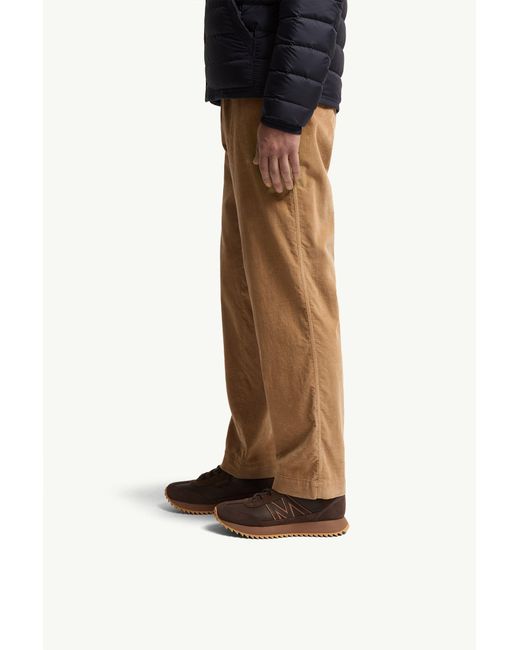 Moncler Brown Pacey2 Logo Patch Sneakers for men