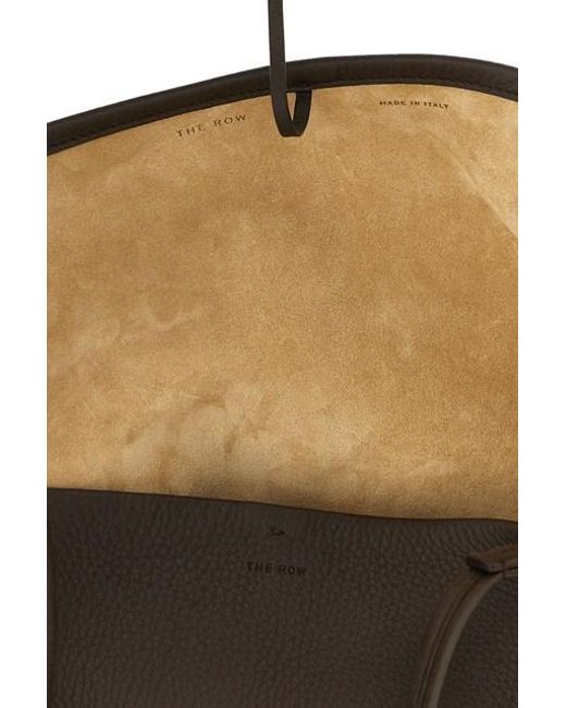 The Row Black Large Tote Bag Dual Handles