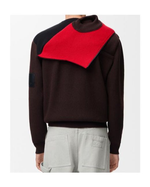 Loewe Red Sweater for men