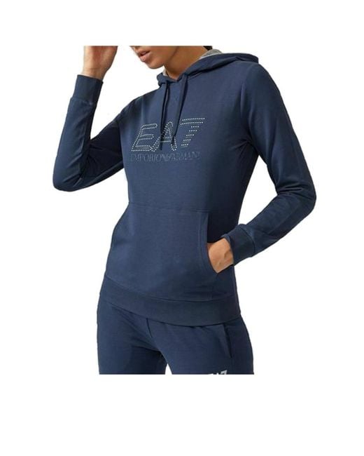 Emporio Armani Blue Long-Sleeved Sweater