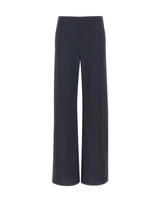 Vince Blue Colette Wide-Leg Pants