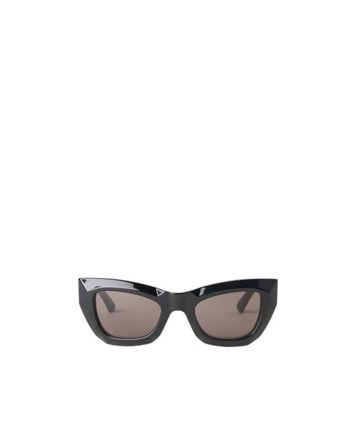 Bottega Veneta Multicolor Eyewear Cat Eye Frame Sunglasses