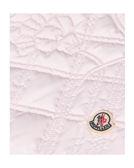 Moncler Pink Sleeveless Down Vest